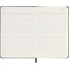 Moleskine Weekly Planner, Vertical Weekly Planner 12 Months 2025, Hard