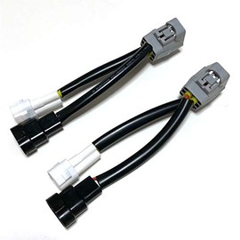 ZVW30 Prius Halogen to Late HID Headlight Conversion Harness Coupler On Mount One-Touch Easy Connection