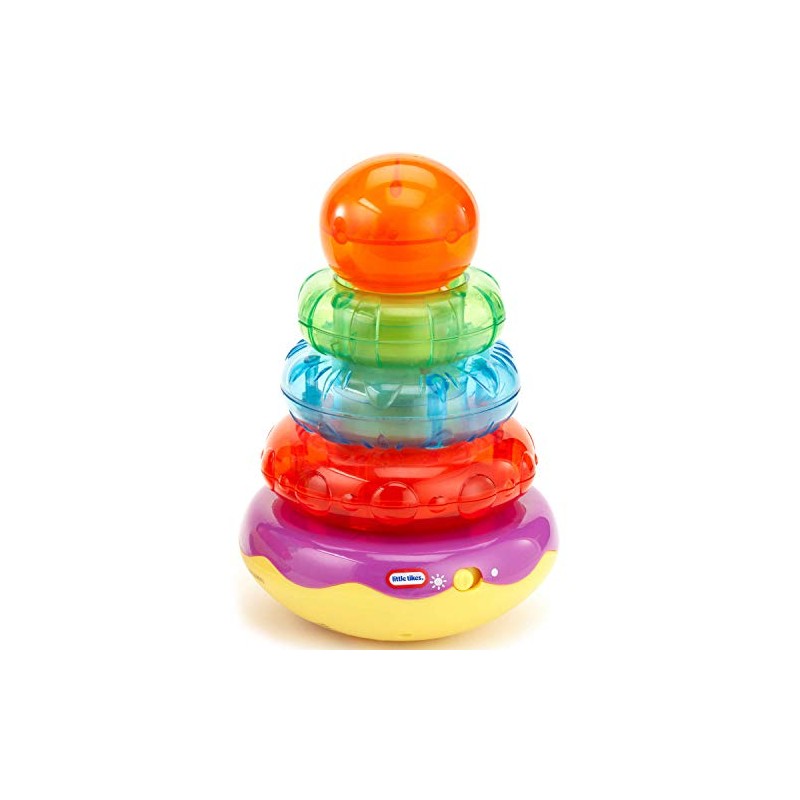 Little Tikes Light n' Sounds Stacker- Green/ Orange