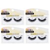 Andrea Strip Lashes, Black [33] 1 pair (Pack of 4)