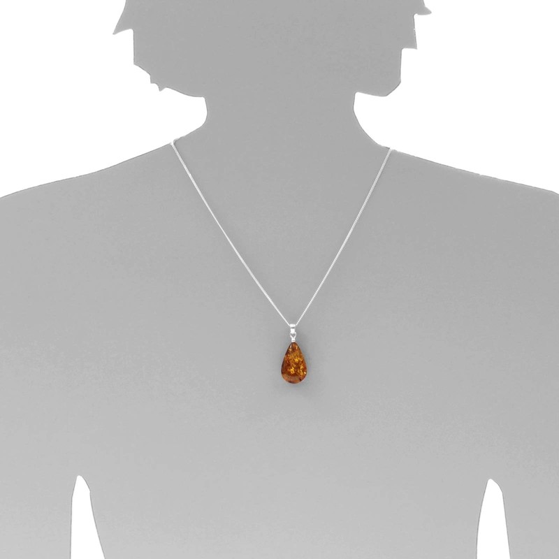 Necklace with Pendant - Drop Approx. 26 mm Long -