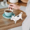 Ceramic Cow Shaped Creamer Pitcher - Cute Animal Milk Jug