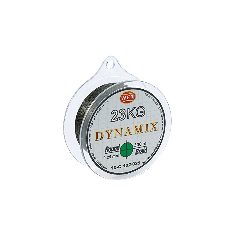 WFT Round Dynamix #1D-C 101-008 300 m Braided Fishing Line