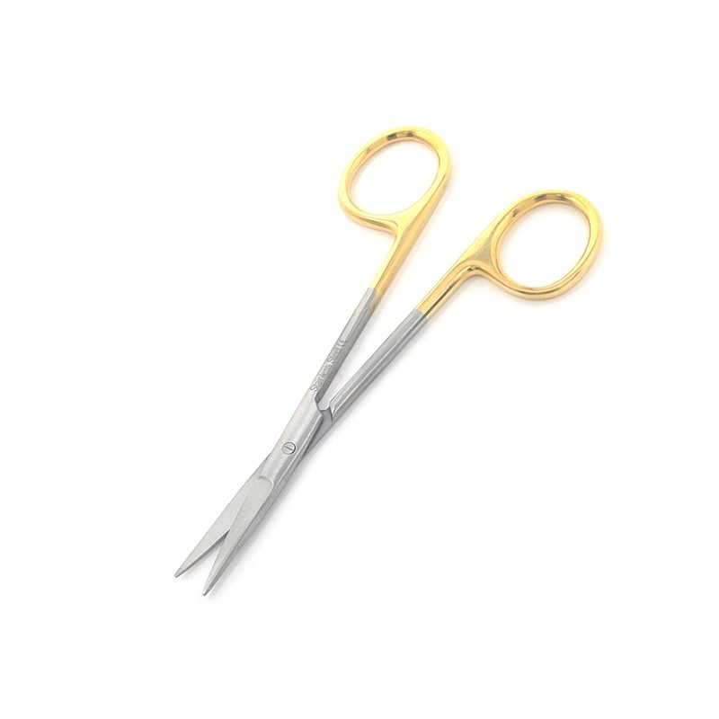Stainless Steel Iris Dissecting Scissors 4.5", Straight, Fine Point Made