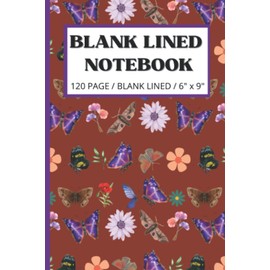 ATLAS MOTH NOTEBOOK GIFTS: BLANK LINED JOURNAL