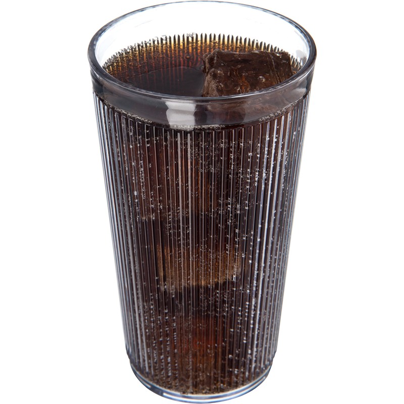 Carlisle 401607 Crystalon Stackable SAN Tumbler, 16.2 oz. Capacity, Clear
