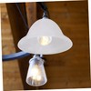 STOBAZA Glass Shade for Uplighter Unique Lampshade White Cover Ceiling