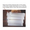 4 Tier Acrylic trapezoidal Display Stand, Clear Acrylic Display Shelf,Object