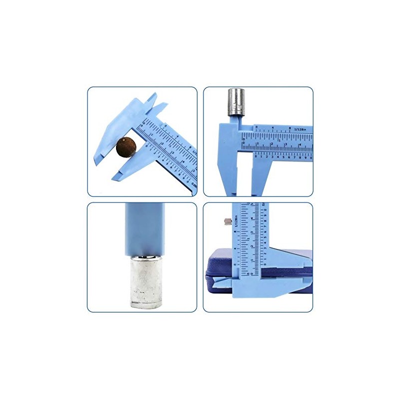 Plastic Vernier Caliper, POWERTOOL 150MM Digital Sliding Caliper Gauge High