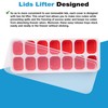 4 Pack Ice Tray Durable & Flexible, Silicone 14 Ice