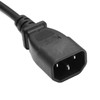 IEC320 C14 Male to C5 Female Power Cable Tension Resistant