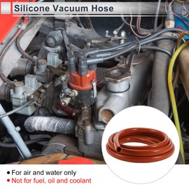 RATCHROLL 1 Pcs Silicone Vacuum Tubing Hose High Temperature 15Ft 13/16" 20mm ID 3.5mm Thickness Automotive Vacuum Line 130PSI Max Pressure Red