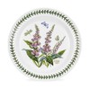 Portmeirion Botanic Garden Digitalis Purpurea Foxglove 10-in Dinner Plate