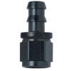 FRAGOLA Hose Fitting #12 Str Push Lock Black