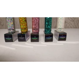 HANDAIYAN GLITTER 5 PACK Body Gel Eyeshadow Lip+ #1 #2 #3 #4 #9 Silver Gold Pink
