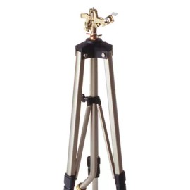 Yardworks 6300 Sq Ft Impact Lawn Garden Sprinkler Telescopic Tripod Large Area Sprayer