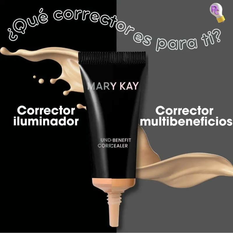 Corrector Iluminador Ojos Mary Kay Pomo Durazno Alta Cobertura