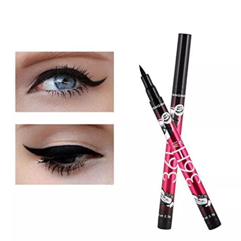 TIKA Waterproof Black Eyeliner Liquid Pen-Long-Lasti