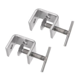 CoCud C Clamp, 40mm Jaw Opening Width, Stainless Steel I-shaped Design Clamp - (Applications: for Woodworking, Metalworking, Assembly, Construction), Pack of 2