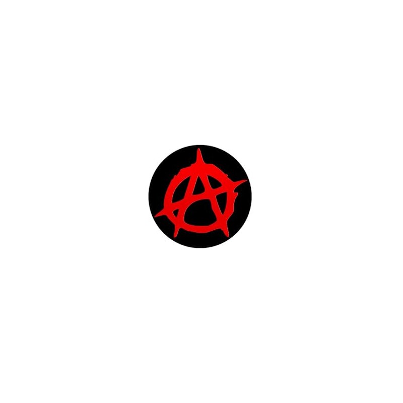 CafePress Anarchy 1" Round Mini Button