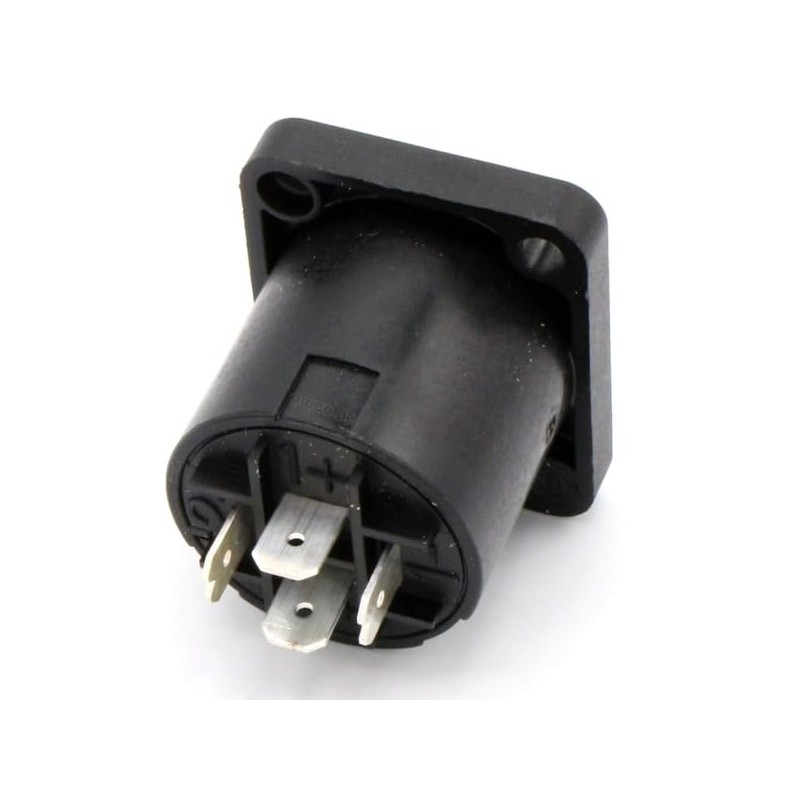 Adam Hall Connectors 10x K4PSM4BLK 4-Pin SPKn SpeakON Speaker Installation