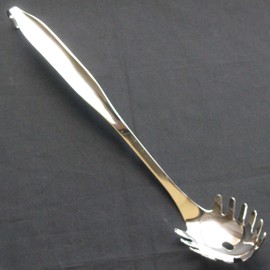 Nagao Tsubame-Sanjo Professional Pasta Ladle, 12.8 inches (32.5 cm), 18/8 Stainless Steel, Made in Japan, 58008