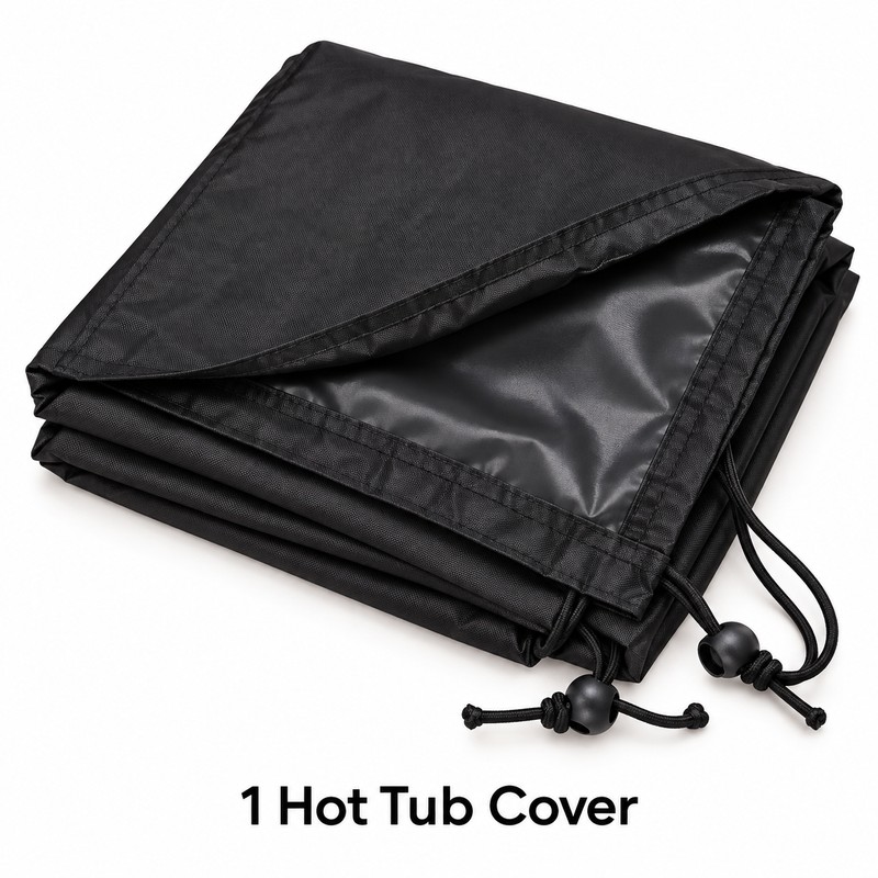 210D Oxford Square Hot Tub Cover, 78.7 x 78.7 x