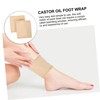 minkissy Pack Castor Oil Foot Wrap Reusable Essential Oil Pack