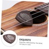 Exquisite 3 Pcs Leather Guitar & Ukulele Plectrums - Multipurpose