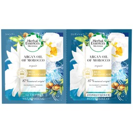 Herbal Essence Bioli Renew Moroccan Oil 1 Day Trial Sachet Shampoo 0.4 fl oz (12 ml) Conditioner 0.4 oz (12 g)