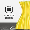 HATCHBOX Metallic Finish PLA 3D Printer Filament, Dimensional Accuracy +/-
