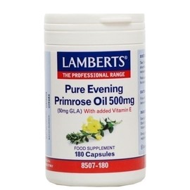 Lamberts Evening Primrose Oil 500mg omega-6 - Gelatin Free, 180 Capsules
