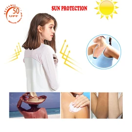 Chal de enfriamiento de golf antirayos UV, protección solar, transpirable y cómoda para mujeres, golf y deportes al aire libre, Blanco, XL