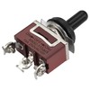 Heschen metal toggle switch, KN3C-113, SPDT ON/OFF/(ON) side momentary 3