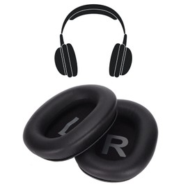 Annadue Ersatz Ohrpolster für MPOW H12, Professionelle Ohrpolster Kissen für Mpow H12 BT 5.0 Noise Cancelling Kopfhörer, Memory Foam und Weiches Protein Leder