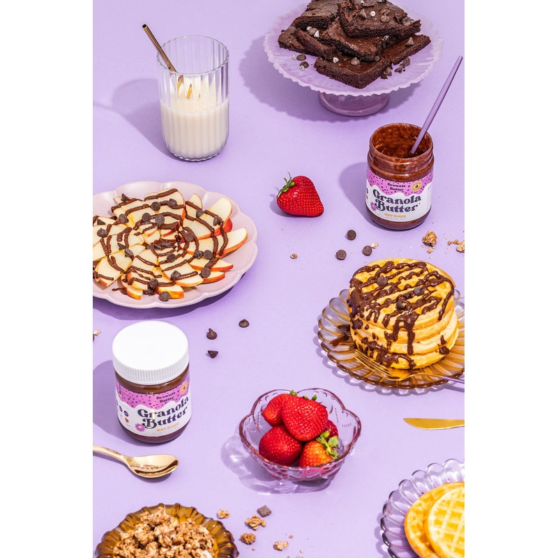 Oat Haus Brownie Batter Granola Butter | Peanut-free, Almond (Tree-Nut)