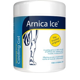 Arnica Ice Muscular Relief Cooling Gel 475ml | Aids Relief of Sore Muscles, Tendons & Joints | Pre & Post Workout Use