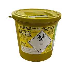 SHARPSGUARD Yellow 2.5 litre Sharps Bin