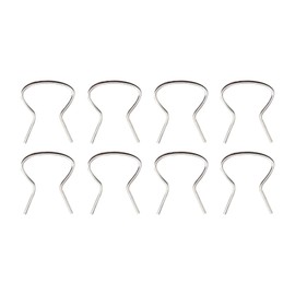 Lyxheth 8PCS Car Window Handle Crank Retainer Clip, Door Handle Clips, Metal Car Window Handle Fasteners for Securing Doors Handle Cranks, 76980 Door Handle Metal Retaining Clip Fits Most Cars (8PCS)
