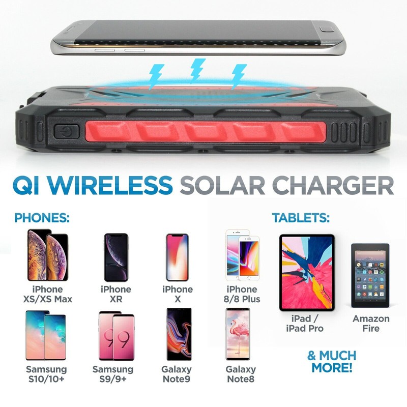 Sirius Survival DuraHub - Solar Power USB Battery Bank with