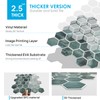 WalDecoo 10-Sheet Hexagon Peel and Stick Backsplash for Kitchen, New