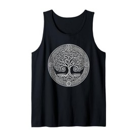 Pagan Elder Tree Paganism Tree of Magic Tank Top