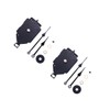 LALAFINA 2 Sets DIY Clock Movement Mechanism with Hands Replacement