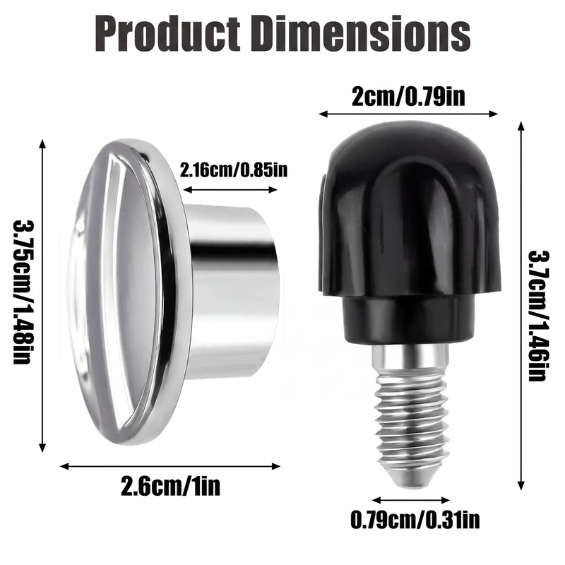 Hub Cover Cap & Thumb Screw for KitchenAid Mixer –