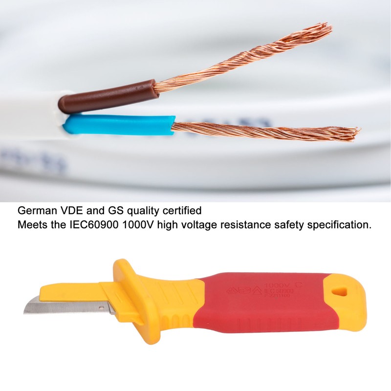 Cable Sheath Stripping Knife 1000V High Voltage Resistance Anti Magnetic