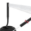 AYIVG Matte Black Finish Round Brass 2 In 1 Function