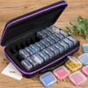RONGLAIJIN 30 Slots Bead Storage Boxes, Portable Diamond Art Storage