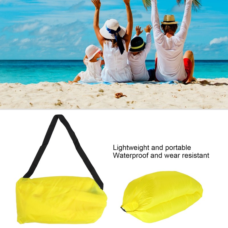 Inflatable Lounger Couch Portable Hammock Sofa Waterproof Beach Bed Pool