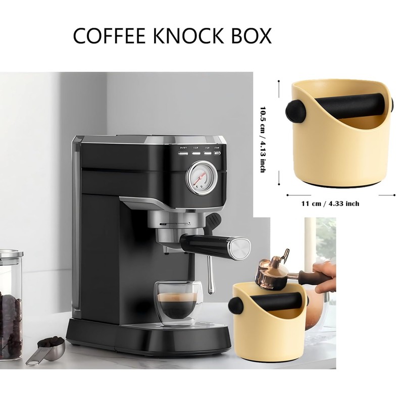 Mini Coffee Knock Box, Small Knock Box Espresso, Knock Box