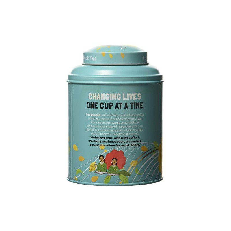 Tea People Organic Black Diamond Loose Black Tea Caddy, 125